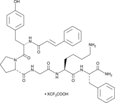 tcY-NH2 (trifluoroacetate salt) (tc-YPGKF-NH2, trans-cinnamoyl-YPGKF-amide, trans-cinnamoyl-YPGKF-NH2)