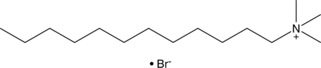 Dodecyltrimethylammonium (bromide) (DTAB, C12TAB, CAS Number: 1119-94-4)