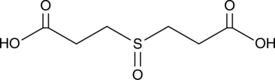 3,3'-Sulfinyldipropanoic Acid (3,3´-Sulfinyldipropionic Acid, 3,3'-Thiodipropionic Acid, CAS Number: 3680-08-8)