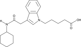 CH-PIATA N-pentanoic acid metabolite (CH-PIACA N-pentanoic acid metabolite, CHX-PIACA N-pentanoic acid metabolite, CHX-PIATA N-pentanoic acid metabolite, Cyclohexyl-PIATA N-pentanoic acid metabolite)