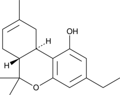 Δ8-THC-ethyl (ethyl-Δ8-Tetrahydrocannabinol, Δ8-Tetrahydrocannabinol-ethyl, ethyl-Δ8-THC, Δ8-THC-C2, Δ8-THCE, CAS Number: 51768-58-2)