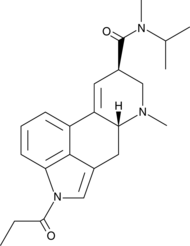 1P-MiPLA (solution) (1P-Lysergic Acid methylisopropylamide, 1-propinoyl Lysergic Acid methylisopropylamide, 1P-Methylisopropyllysergamide, 1-propinoyl MiPLA, CAS Number: 3028950-73-1)