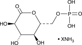 6-Phosphoglucono-δ-lactone (ammonium salt) (δ-Gluconolactone 6-phosphate, 6-Phospho-D-glucono-1,5-lactone, 6-Phosphogluconolactone)