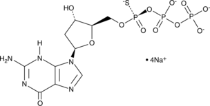 Rp-2'-Deoxyguanosine-5'-O-(1-thiotriphosphate) (sodium salt) (Rp-dGTP-α-S, CAS Number: 80902-29-0)
