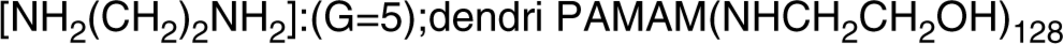 PAMAM Dendrimer G5.0 Amidoethanol (water solution) (PAMAM 5.0 Amidoethanol, Polyamidoamine Dendrimer G5.0 Amidoethanol)