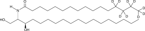 C16 dihydro Ceramide-d9 (d18:0/16:0-d9) (Cer(d18:0/16:0-d9), Ceramide (d18:0/16:0-d9), N-hexadecanoyl-D-erythro-Dihydrosphingosine-d9, N-Palmitoyl Sphinganine-d9, CAS Number: 2260669-52-9)