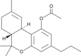 Tetrahydrocannabivarin Acetate (exempt preparation) (1-acetyl-Δ9-THCV, Δ9-Tetrahydrocannabivarin Acetate, Δ9-THCV Acetate, Δ9-THV Acetate, THCV Acetate, THV Acetate, CAS Number: 885123-57-9)