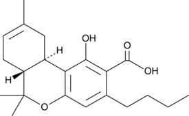 Δ8-THCBA-A (Tetrahydrocannabibutolic Acid, Δ8-trans-Tetrahydrocannabibutolic Acid A, Δ8-Tetrahydrocannabibutolic Acid A, Δ1(6)-Tetrahydrocannabibutolic Acid A, Δ8-Tetrahydrocannabinolic Acid-C4, Δ8-THCA-A-C4, Δ8-THCBA, CAS Number: 2022178-63-6)