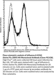 Influenza A H1N1 (Swine Flu 2009) HA Monoclonal Antibody (Clone 9G1G8) (Influenza A H1N1 (Swine Flu 2009) Hemagglutinin)