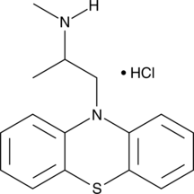 N-demethyl Promethazine (hydrochloride) (DMPZ, Norpromethazine, (±)-N-demethyl Promethazine, rac-N-demethyl Promethazine, Promethazine EP Impurity C, N-desmethyl Promethazine, CAS Number: 60113-77-1)