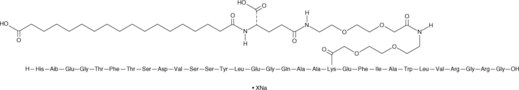 semaglutide salt Semaglutide (sodium salt) (CAS Number: 2924330-56-1)