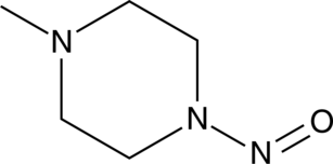 N-Methyl-N’-nitrosopiperazine (MeNP, 1-Methyl-4-nitrosopiperazine, MNNG, MNPaz, NSC 523886, CAS Number: 16339-07-4)