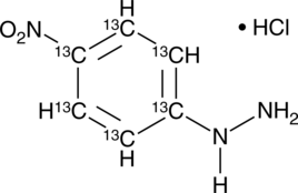 13C6-4-Nitrophenylhydrazine (hydrochloride) (13C6-4-NPH, 13C6-p-Nitrophenylhydrazine, 13C6-para-Nitrophenylhydrazine)