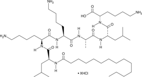 Myristoyl Hexapeptide-16 (hydrochloride) (Myr-Leu-Lys-Lys-Ala-Leu-Lys)
