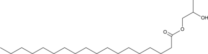 2-Hydroxypropyl Octadecanoate (NSC 4841, 2-Hydroxypropyl Stearate, Propyleneglycol Monostearate, CAS Number: 1323-39-3)