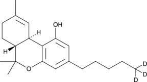 Δ9-THC-d3 (CRM) (Dronabinol-d3, Δ9-Tetrahydrocannabinol-d3, CAS Number: 81586-39-2)