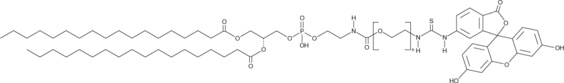 DSPE-PEG(2000)-FITC (DSPE-PEG(2000)-Fluorescein 6-isothiocyanate)