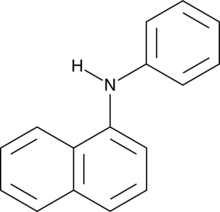 N-Phenyl-1-naphthylamine (C.I. 44050, α-Naphthylphenylamine, NPN, NSC 2622, PNA, CAS Number: 90-30-2)