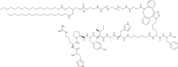DSPE-PEG(2000)-DT7 (1,2-Distearoyl Phosphatidylethanolamine-PEG(2000)-DT7 Peptide, 1,2-DSPE-PEG(2000)-DT7, PE(18:0/18:0)-PEG(2000)-DT7, Transferrin Receptor-Targeting Peptide Conjugate)