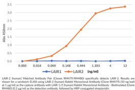 LAIR-2 (human) Match Antibody Pair (Clones RM479/RM480) (CD306, Leukocyte-associated Immunoglobulin-like Receptor 2)