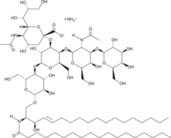 C18 Ganglioside GM1 (d18:1/18:0) (ammonium salt) (N-Octadecanoyl Monosialoganglioside GM1, N-Stearoyl-GM1, C18 GM1, GM1 (18:1/18:0), GM1 (d18:1/C18:0), N-Stearoyl Monosialoganglioside GM1, CAS Number: 1329115-44-7)