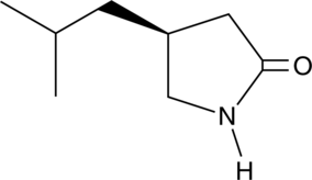 (S)-Pregabalin lactam ((S)-4-Isobutylpyrrolidin-2-one, Pregabalin Impurity A, CAS Number: 181289-23-6)