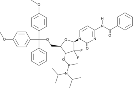5’-O-DMTr-2’,2’-difluoro-dC(Bz)-Methyl Phosphonamidite