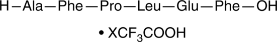 ACTH (34-39) (human, mouse, rat, porcine, bovine, ovine) (trifluoroacetate salt) (Adrencorticotropic Hormone (34-39), Corticotropin (34-39), H-Ala-Phe-Pro-Leu-Glu-Phe-OH)