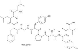 HTLV-1 Tax (11-19) (trifluoroacetate salt) (HTLV-1 Tax-1 (11-19), Human T Cell Leukemia Virus Type 1 Tax (11-19), Human T Lymphotropic Virus Type 1 Tax (11-19), Leu-Leu-Phe-Gly-Tyr-Pro-Val-Tyr-Val)