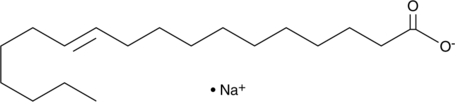 trans-Vaccenic Acid (sodium salt) (C18:1(11E), C18:1 n-7, FA 18:1, trans-11-Octadecenoic Acid, CAS Number: 104233-68-3)