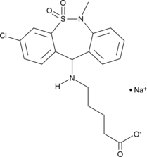Tianeptine Metabolite MC5 (sodium salt) (CRM) (CAS Number: 115220-11-6)