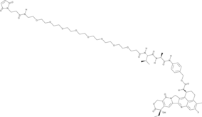 Mal-PEG8-Val-Ala-PAB-Exatecan (CAS Number: 2679821-39-5)