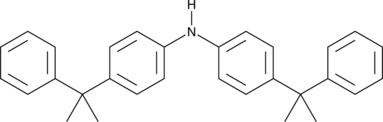 di-AMS (Bis(4-(2-phenylpropan-2-yl)phenyl)amine; 4,4'-Bis(α,α-dimethylbenzyl)diphenylamine, DCDPA, 4,4′-Dicumyldiphenylamine, CAS Number: 10081-67-1)