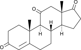 Adrenosterone (11KA4, 11-Ketoandrostenedione, NSC 12166, 11-Oxoandrostenedione, Reichstein's Substance G, CAS Number: 382-45-6)