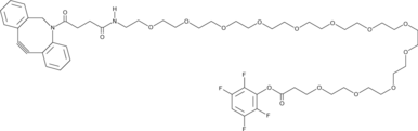DBCO-PEG12-TFP ester (Dibenzocyclooctyne-PEG12-tetrafluorophenyl ester)