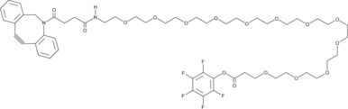 DBCO-PEG12-PFP ester (Dibenzocyclooctyne-PEG12-pentafluorophenyl ester)