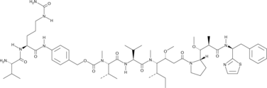 Val-Cit-PAB-MMAD (Val-Cit-PAB-monomethyl Auristatin D, Val-Cit-PAB-monomethyl Dolastatin 10, CAS Number: 1415329-13-3)