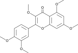 3,5,7,3′,4′-Pentamethoxyflavone (KPMF-8, PMF, NSC 115922, NSC 618936, Quercetin 3,5,7,3’,4’-Pentamethyl ether, CAS Number: 1247-97-8)