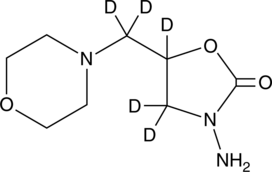 AMOZ-d5 (3-Amino-5-morpholinomethyl-2-oxazolidinone-d5, CAS Number: 1017793-94-0)