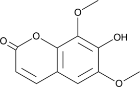 Isofraxidin (7-hydroxy-6,8-dimethoxy Coumarin, IF, NSC 324637, CAS Number: 486-21-5)