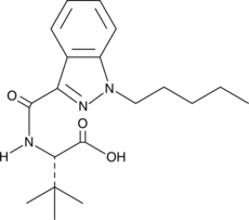 MDMB-PINACA butanoic acid metabolite (ADB-PINACA butanoic acid metabolite, MDMB-PINACA 3,3-dimethylbutanoic acid metabolite, CAS Number: 2104034-59-3)
