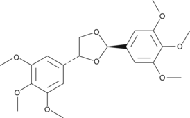 (±)trans-2,5-bis-(3,4,5-Trimethoxyphenyl)-1,3-dioxolane (trans-BTP Dioxolane, CAS Number: 116673-45-1)