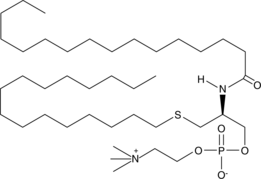 Thioetheramide-PC (1-Palmitylthio-2-palmitoylamido-1,2-dideoxy-sn-glycero-3-phosphorylcholine, CAS Number: 116457-99-9)