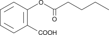 Valeroyl Salicylate (2-Valeryloxybenzoic Acid, CAS Number: 64206-54-8)