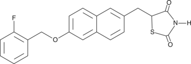 MCC-555 (Isaglitazone, Netoglitazone, RWJ 241947, CAS Number: 161600-01-7)
