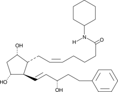 17-phenyl trinor Prostaglandin F2α cyclohexyl amide (Bimatoprost cyclohexyl amide)