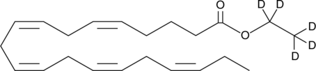 Eicosapentaenoic Acid ethyl ester-d5 (C20:5(5Z,8Z,11Z,14Z,17Z) ethyl ester-d5, EPA ethyl ester-d5, Icosapent ethyl-d5, SFE 22:5-d5)