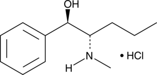 Pentedrone metabolite (hydrochloride) ((±)-Ephedrine stereochemistry) (α-methylamino-Valerophenone metabolite, 1R-Dihydropentedrone, CAS Number: 1422513-91-4)