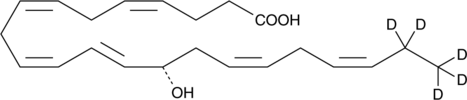 14(S)-HDHA-d5 (14(S)-HDoHE-d5, 14(S)-hydroxy Docosahexaenoic Acid-d5, FA 22:6-d5)