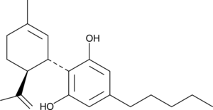 (+)-Cannabidiol ((+)-CBD, CAS Number: 74219-29-7)